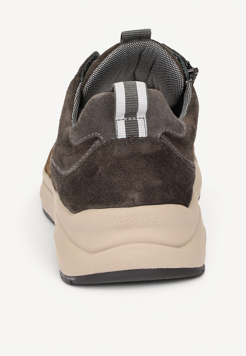 Heren veterschoenen-Grijs combi kleur
