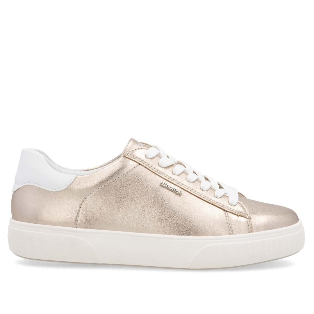 DAMES SPORTIEVE VETERSCHO-Goud leer