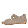 DAMES OPEN SCHOENEN-Beige suède/nubuck