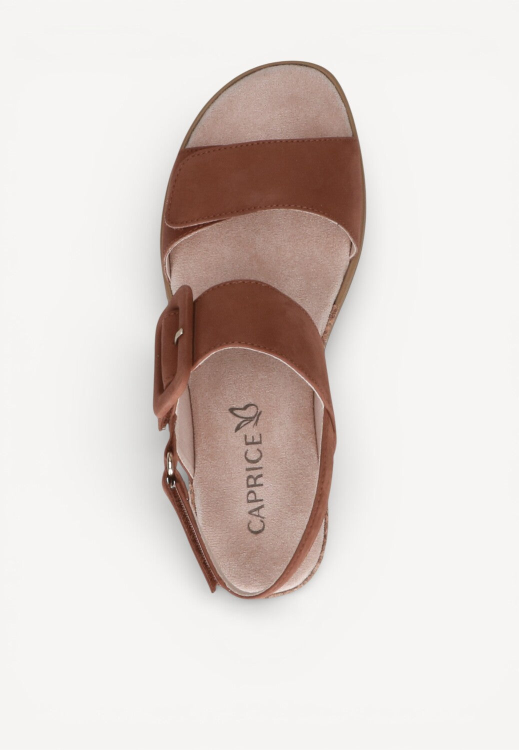 DAMES OPEN SCHOENEN-Bruin suède