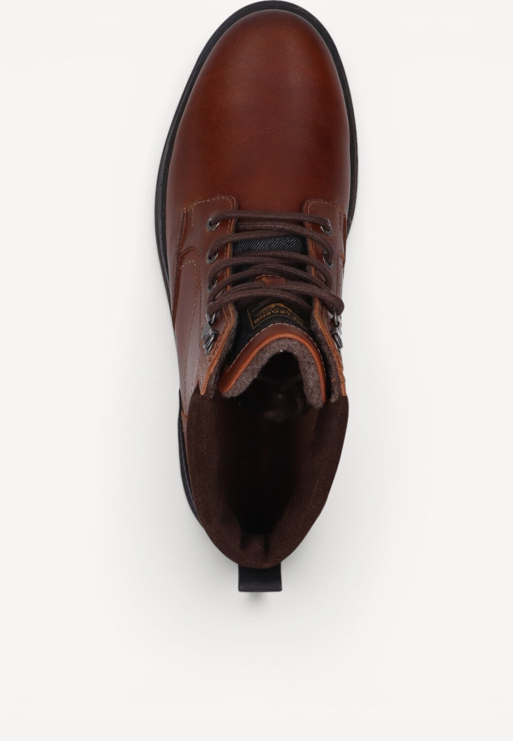 Heren boots-Bruin leer