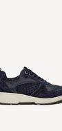 DAMES SPORTIEVE VETERSCHO-Blauw leer
