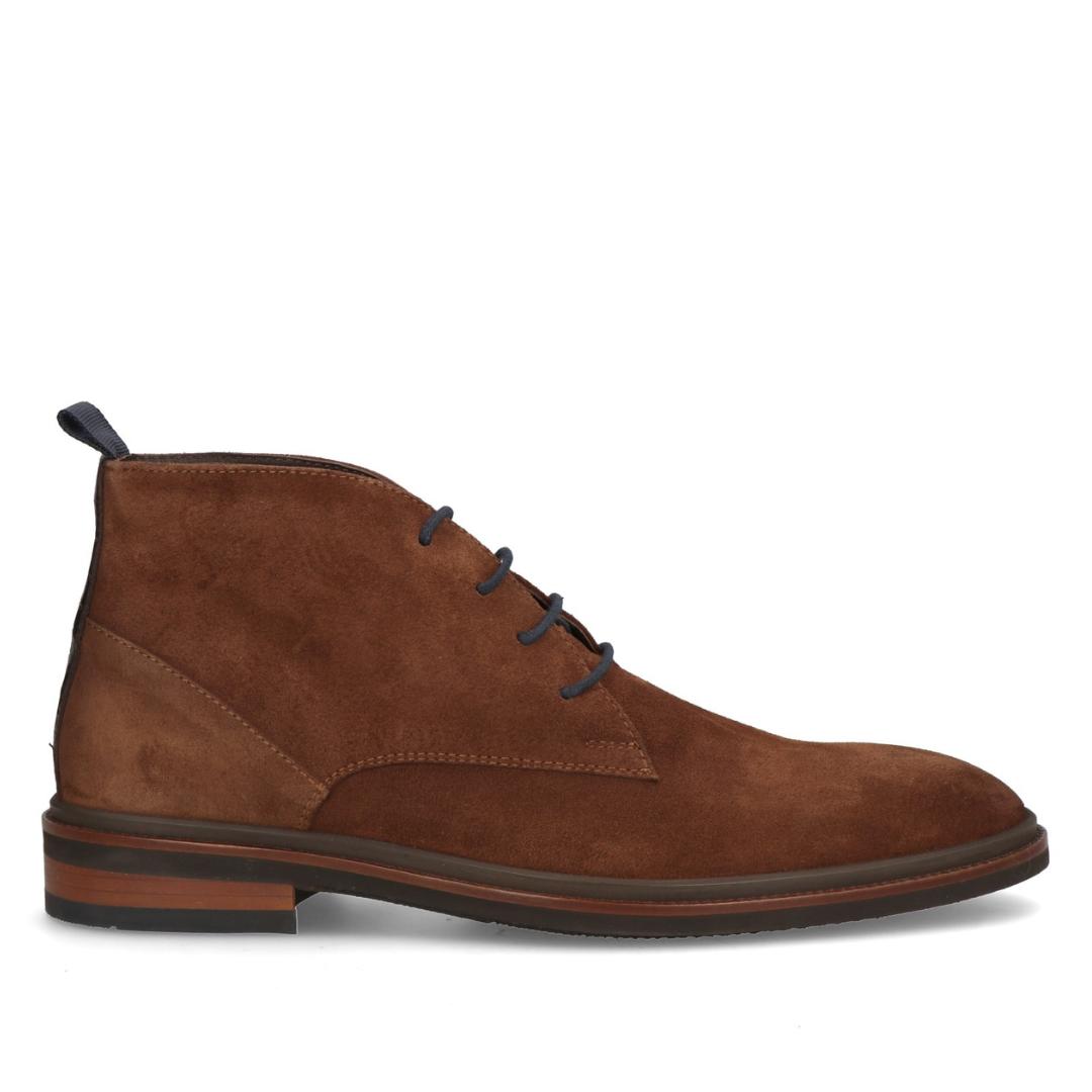 Heren boots-Bruin suède