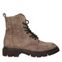 DAMES BOOTS+KORT LAARS-Beige suède/nubuck