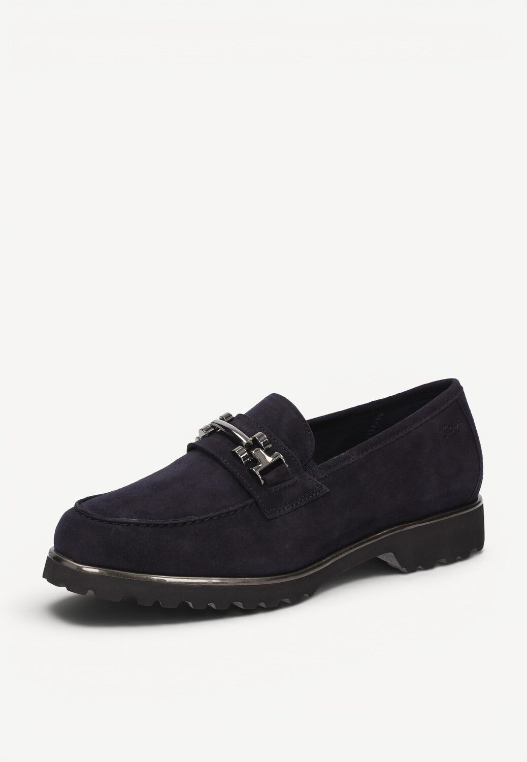 DAMES INSTAPSCHOENEN-Blauw suède/nubuck