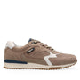 Heren veterschoenen-Beige suède/nubuck