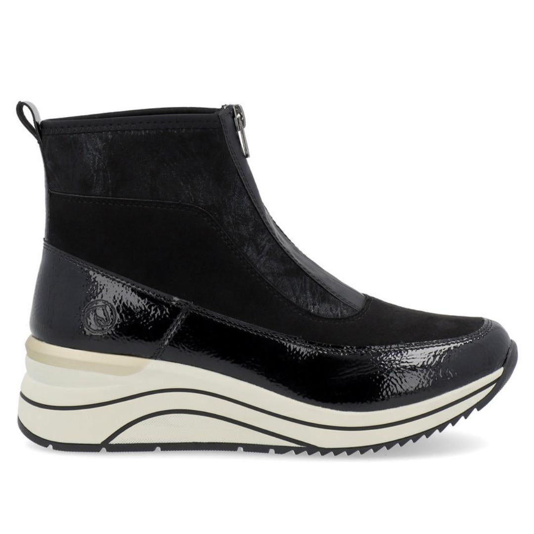 DAMES SPORTIEVE VETERSCHO-Zwart lak