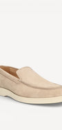 Heren instapper-Beige suède/nubuck