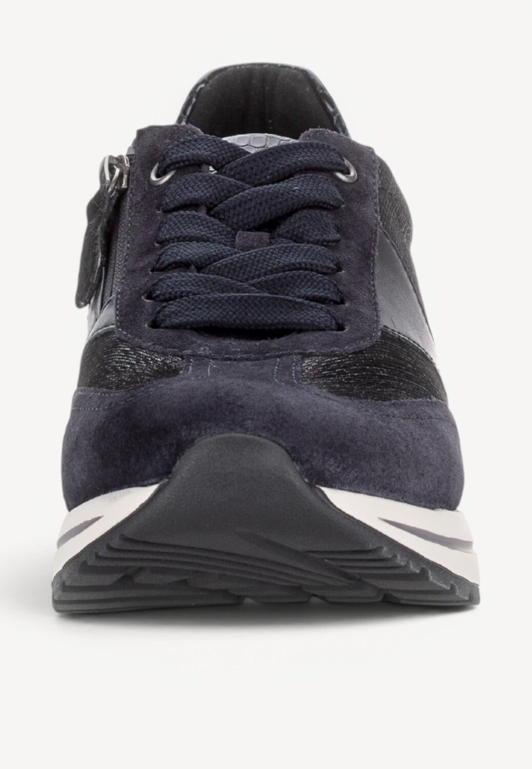 DAMES SPORTIEVE VETERSCHO-Blauw suède/nubuck