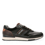 Heren veterschoenen-Blauw leer