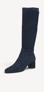 DAMESLAARS LANG/HALFHOOG-Blauw diversen