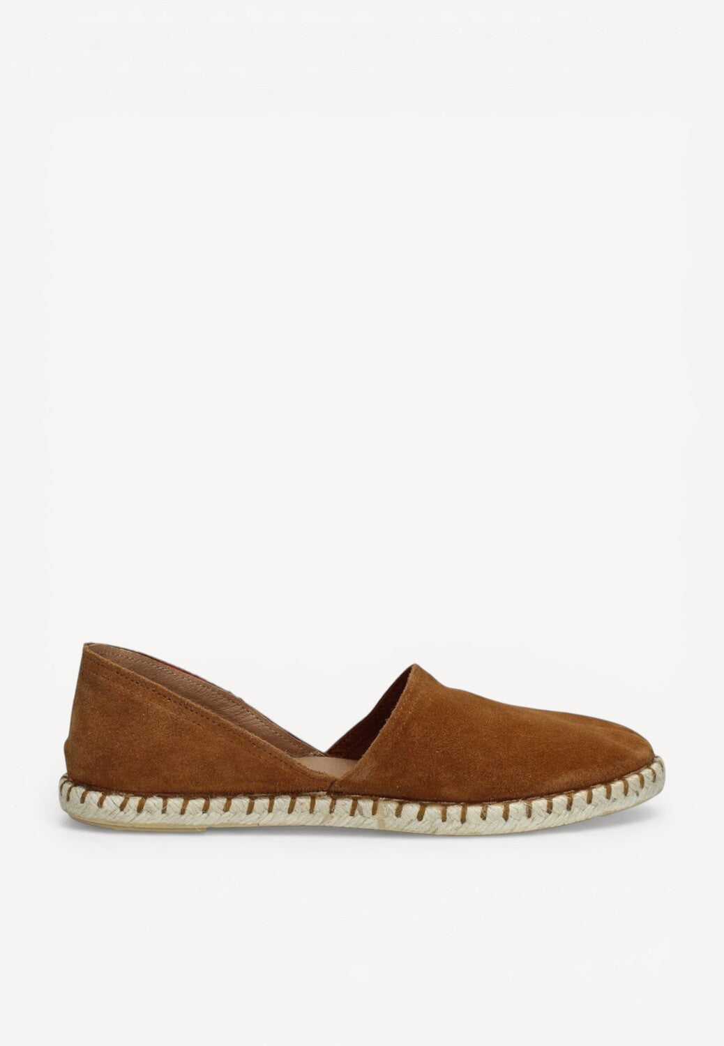 DAMES INSTAPSCHOENEN-Bruin suède