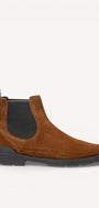 Heren boots-Bruin suède