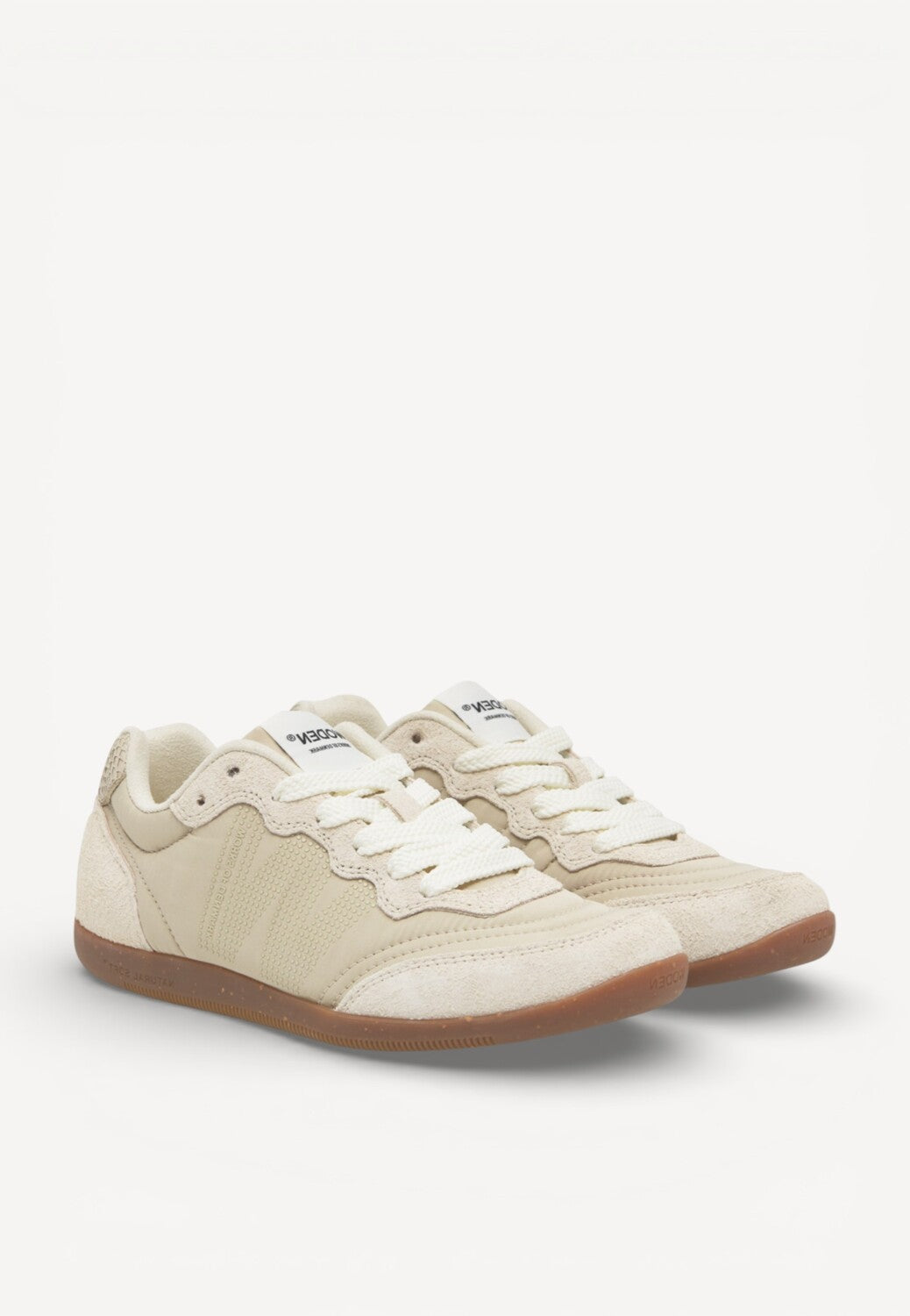 DAMES SPORTIEVE VETERSCHO-Beige suède/nubuck