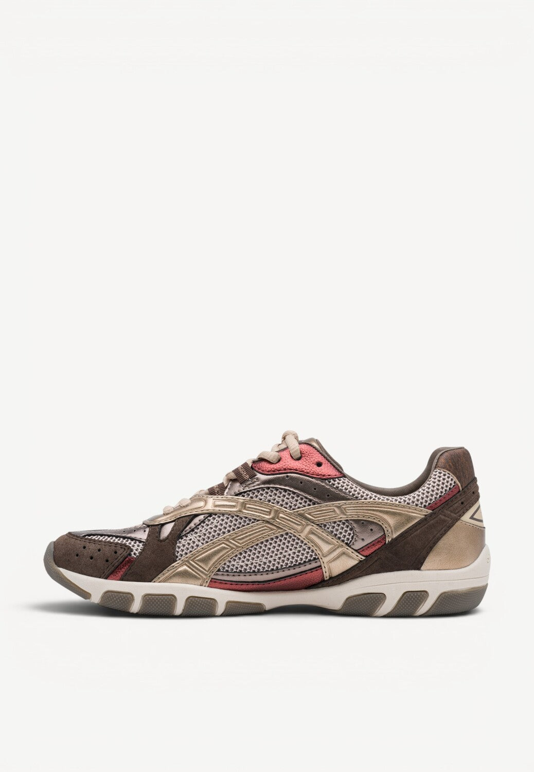 DAMES SPORTIEVE VETERSCHO-Brons combi kleur