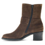 DAMES BOOTS+KORT LAARS-Bruin suède