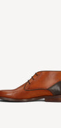 Heren boots-Bruin leer