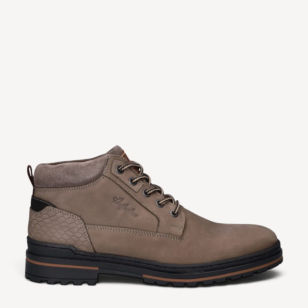 Heren boots-Beige suède/nubuck