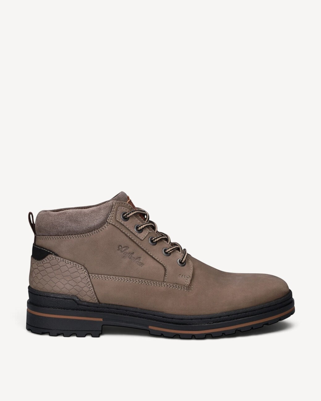 Heren boots-Beige suède/nubuck