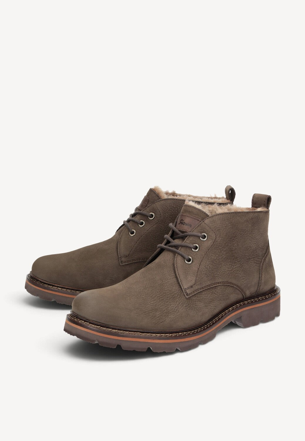 Heren boots-Bruin suède
