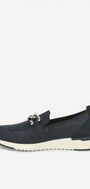DAMES SPORTIEVE VETERSCHO-Blauw suède/nubuck