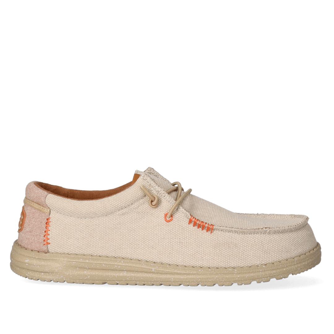 Heren linnen schoenen-Beige diversen