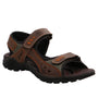 HE SLIPPER/SAND-Bruin leer