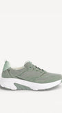 DAMES SPORTIEVE VETERSCHO-Groen suède/nubuck