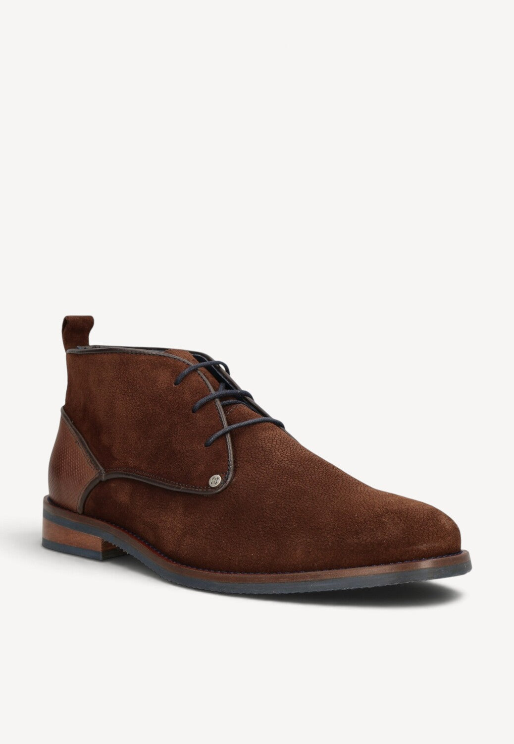Heren boots-Bruin suède