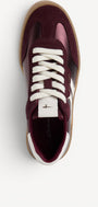 DAMES SPORTIEVE VETERSCHO-Rood suède/nubuck