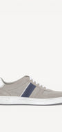 Heren veterschoenen-Beige suède/nubuck