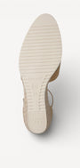 BALLERINAS + PUMPS-Beige suède/nubuck