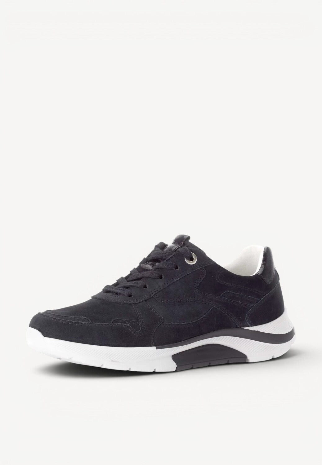 DAMES SPORTIEVE VETERSCHO-Blauw suède/nubuck