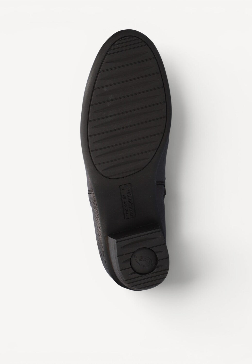 DAMES BOOTS+KORT LAARS-Brons leer