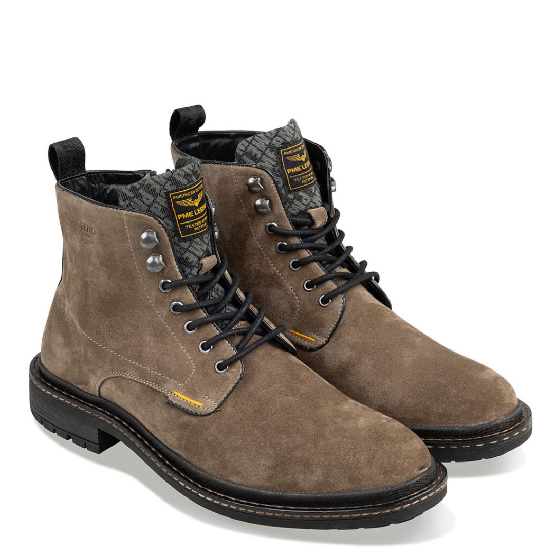 Heren boots-Beige suède/nubuck