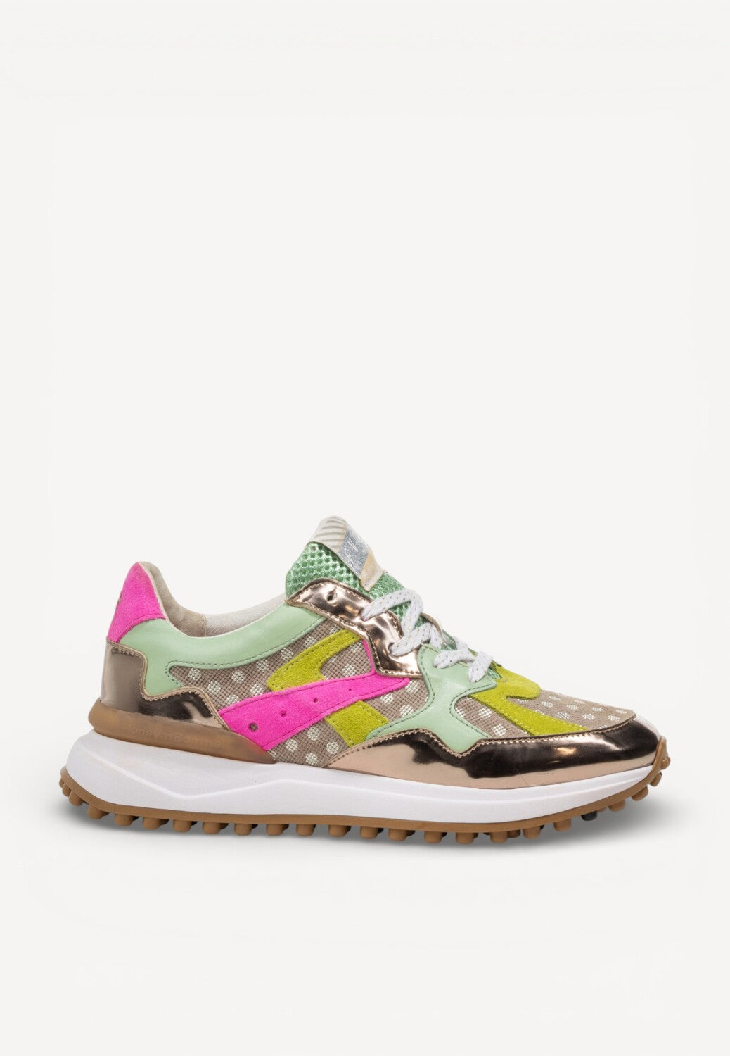 DAMES SPORTIEVE VETERSCHO-Goud combi kleur