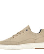 Heren veterschoenen-Beige suède/nubuck