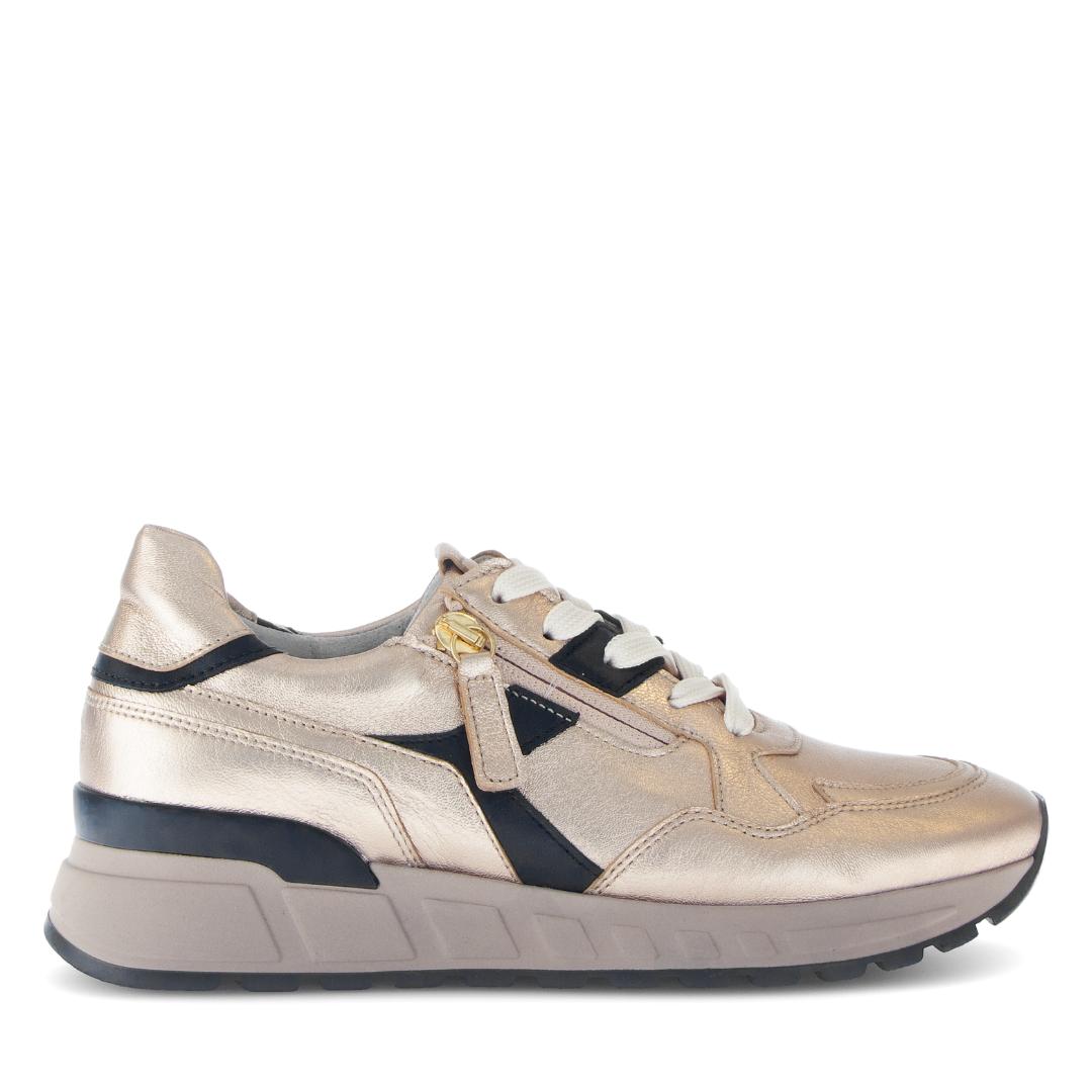 DAMES SPORTIEVE VETERSCHO-Goud leer