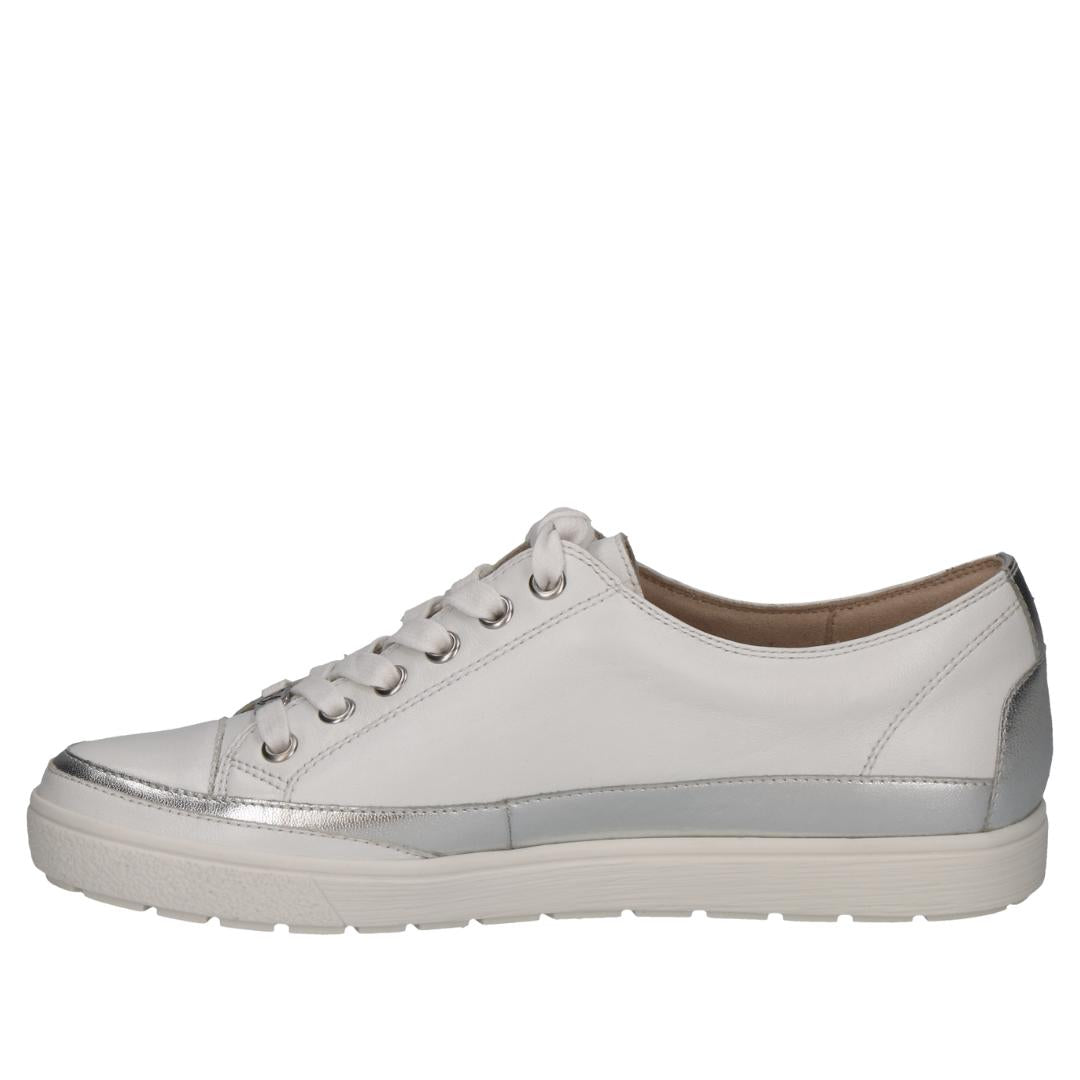DAMES SPORTIEVE VETERSCHO-Wit leer
