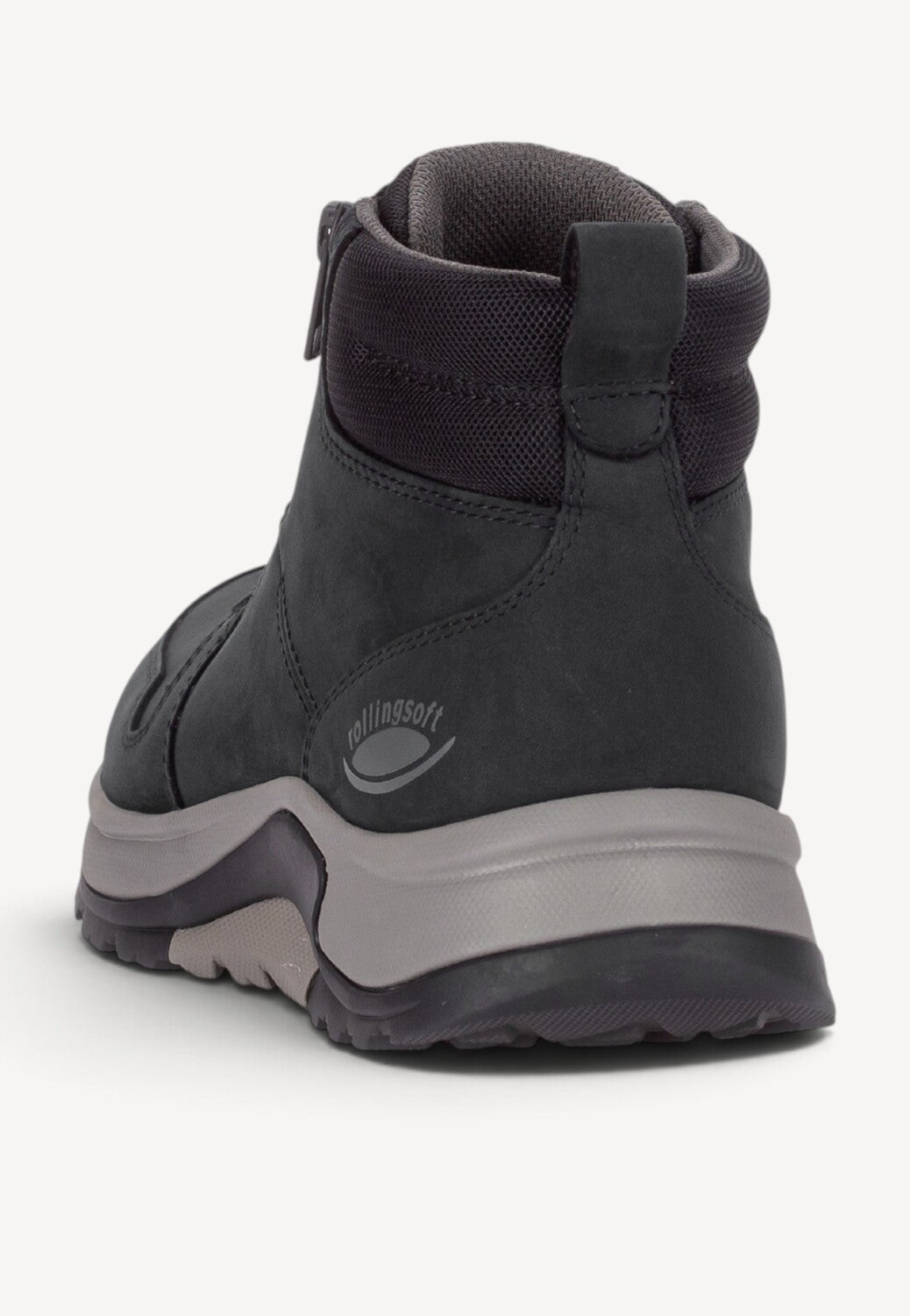 Heren boots-Blauw suède/nubuck
