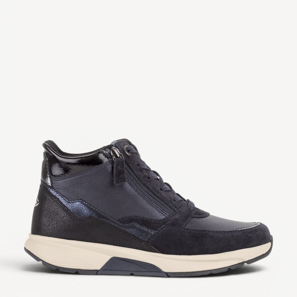 DAMES SPORTIEVE VETERSCHO-Blauw suède/nubuck