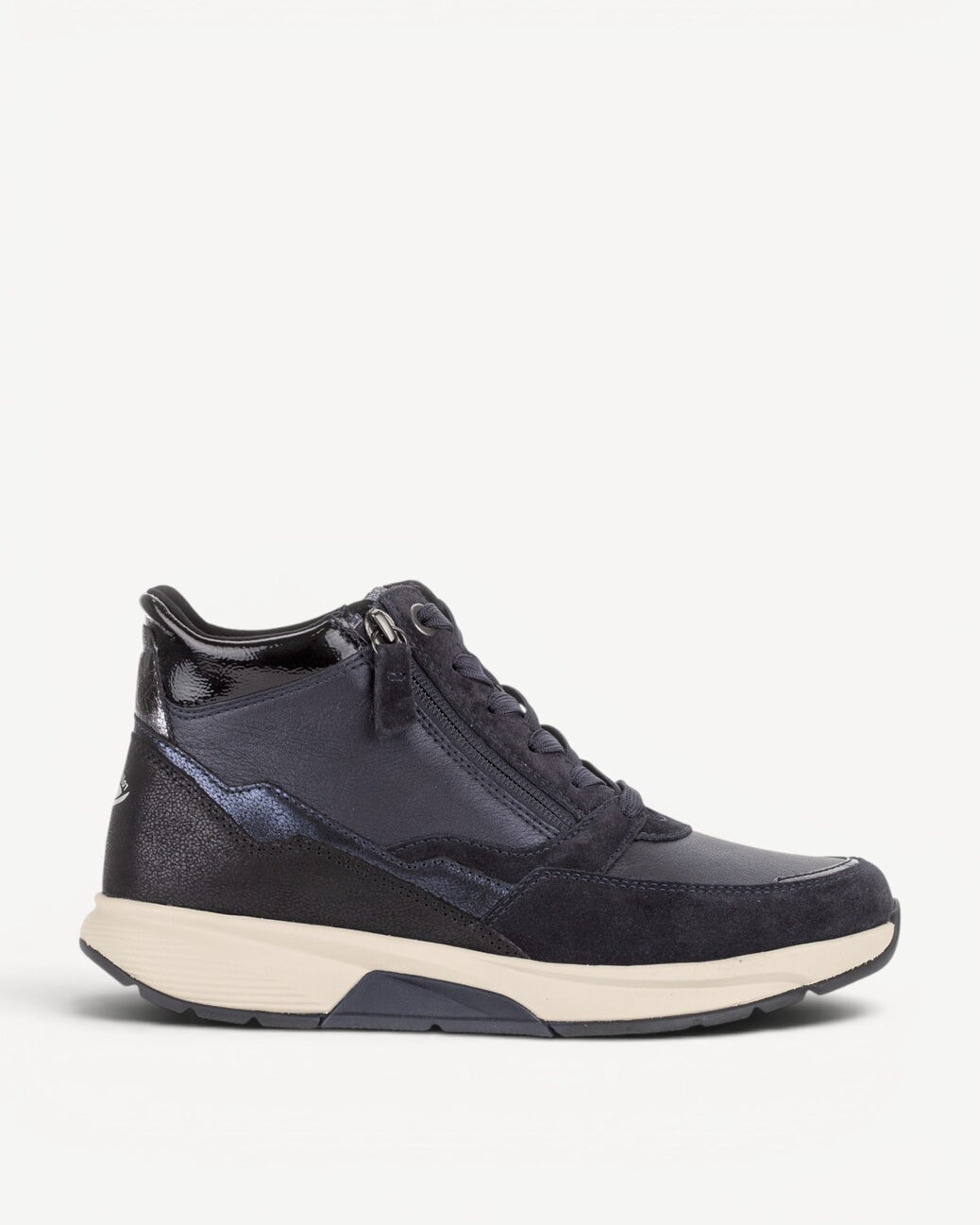 DAMES SPORTIEVE VETERSCHO-Blauw suède/nubuck