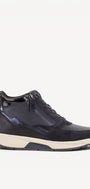 DAMES SPORTIEVE VETERSCHO-Blauw suède/nubuck