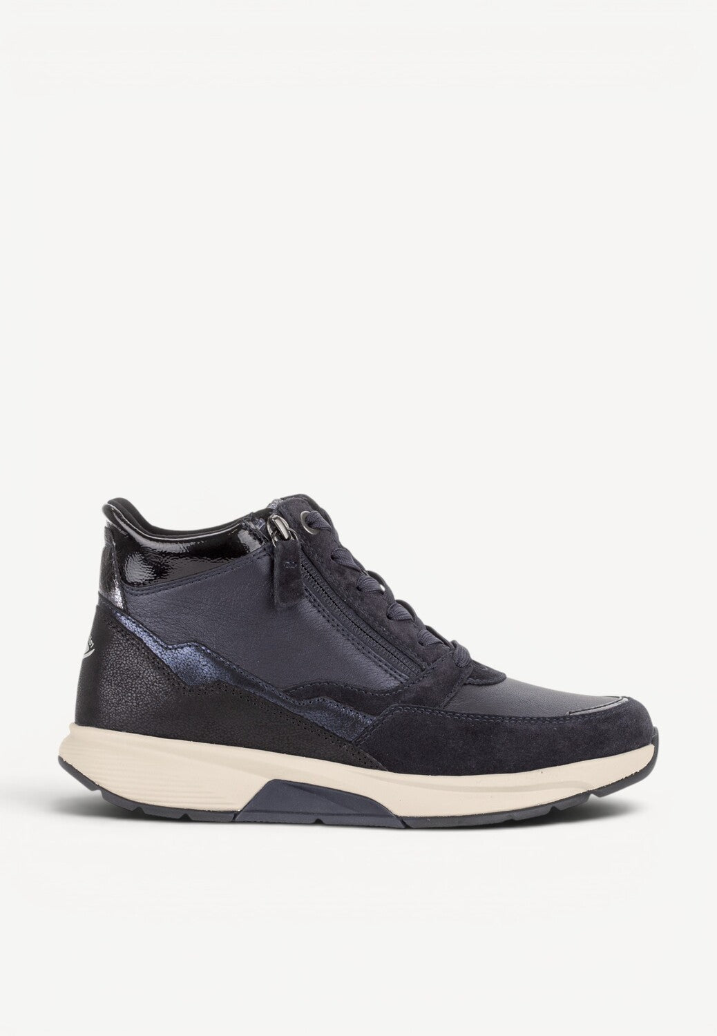 DAMES SPORTIEVE VETERSCHO-Blauw suède/nubuck