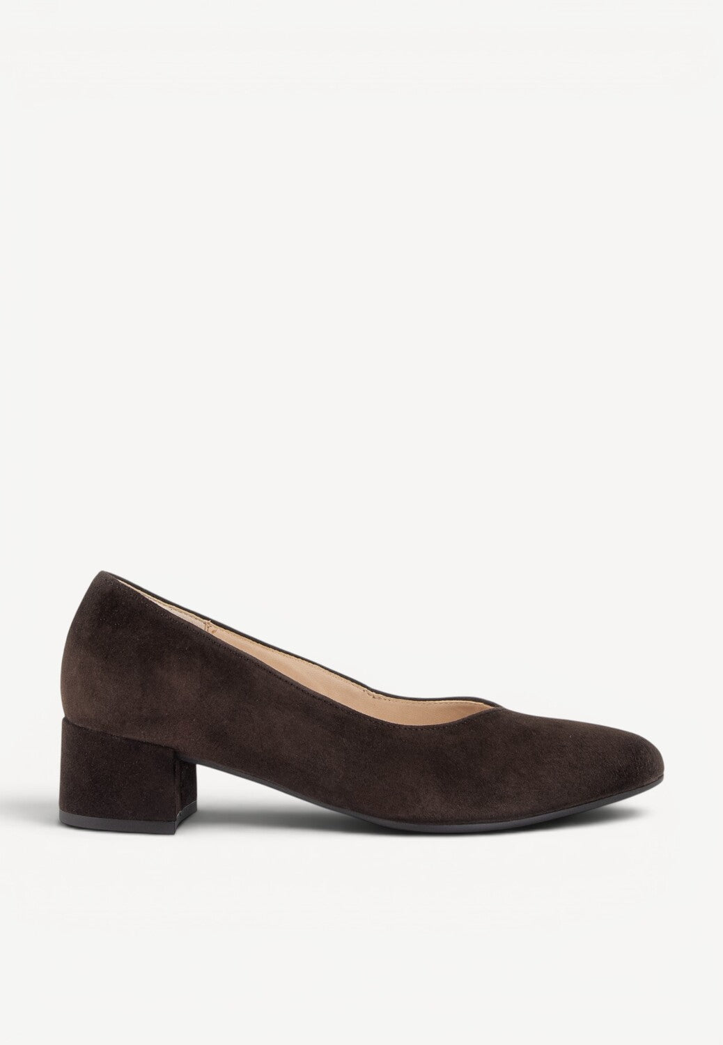 BALLERINAS + PUMPS-Bruin suède
