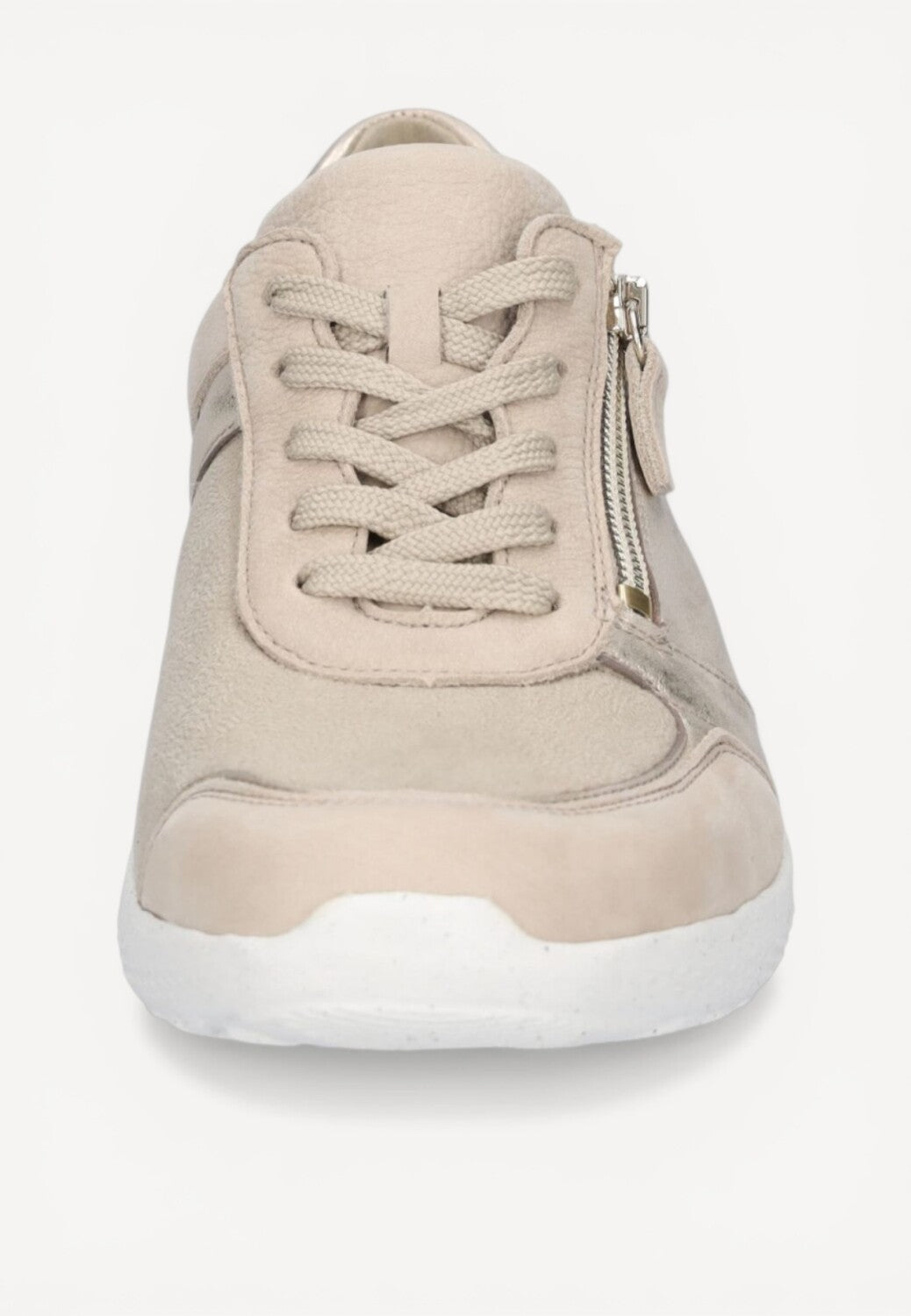 DAMES SPORTIEVE VETERSCHO-Beige suède/nubuck
