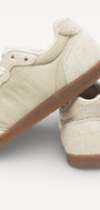DAMES SPORTIEVE VETERSCHO-Beige suède/nubuck