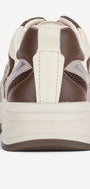 DAMES SPORTIEVE VETERSCHO-Beige combi kleur