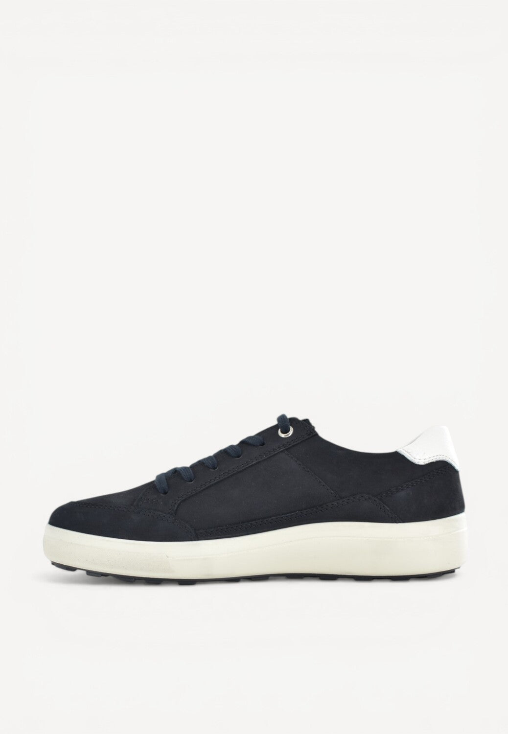 Heren veterschoenen-Blauw suède/nubuck