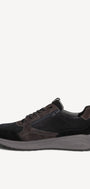 Heren veterschoenen-Blauw combi kleur
